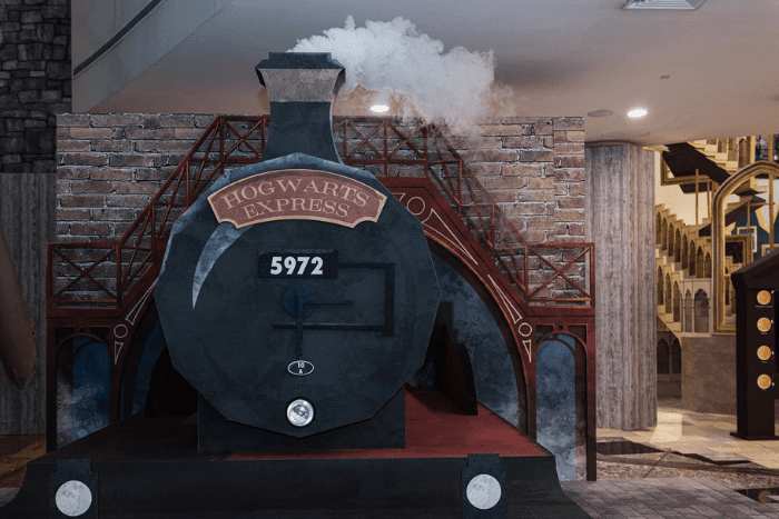 Harry Potter in Abu Dhabi Mall