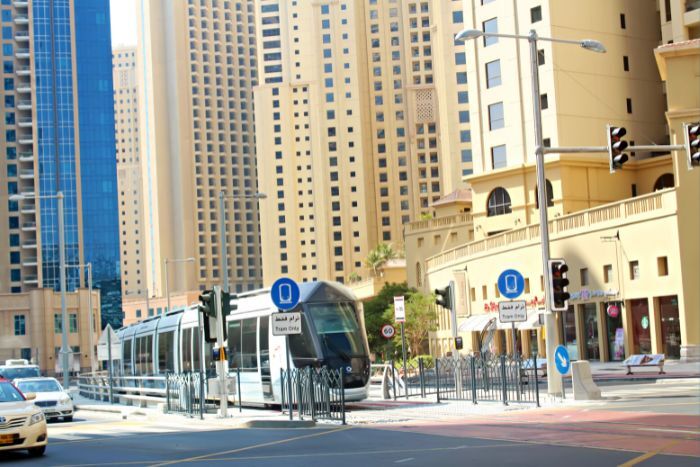Dubai Tram