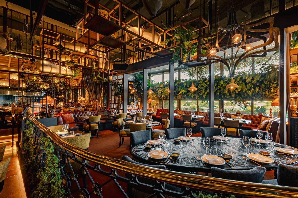 COYA Dubai Interior design of COYA Dubai for brunches 2024