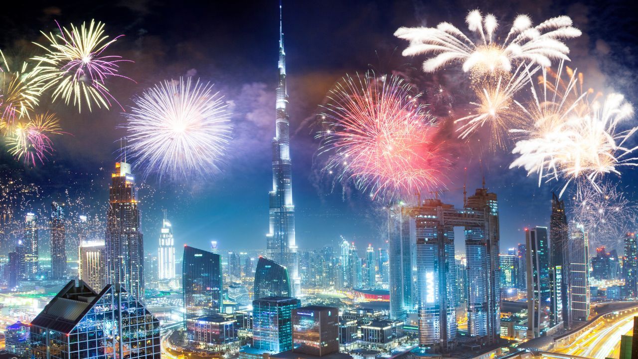 firework dubai fireworks image