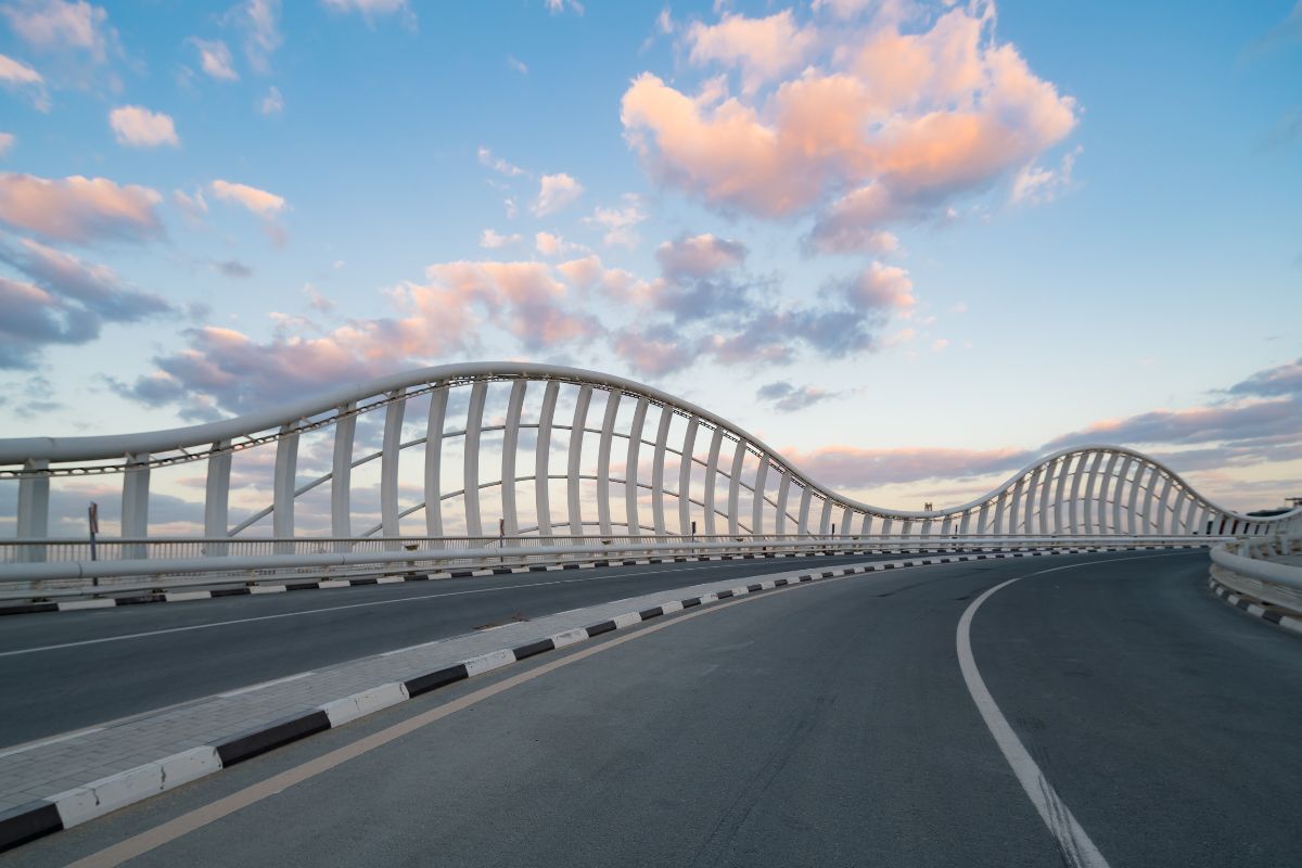 Meydan bridge in Dubai Bridge In Dubai