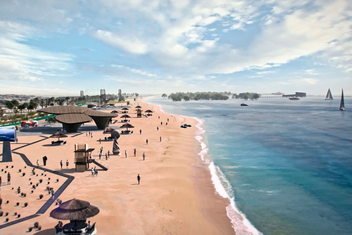 Jebel Ali Beach Dubai jebel ali beach development project that will be the longest public beach in dubai