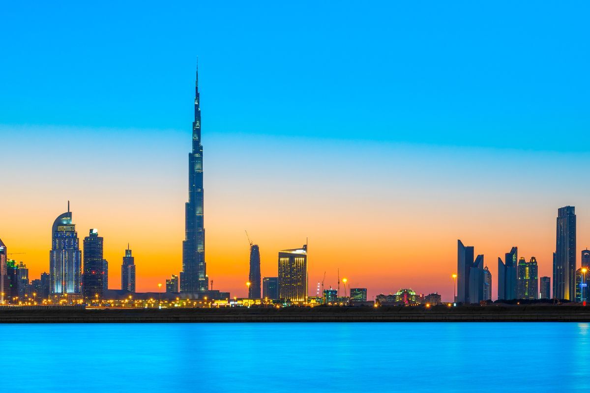 Dubai skyline Dubai skyline