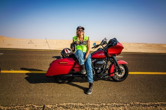 Harley Davidson in Abu Dhabi: Meet the leader of the pack, Gabrielle Bou Rached