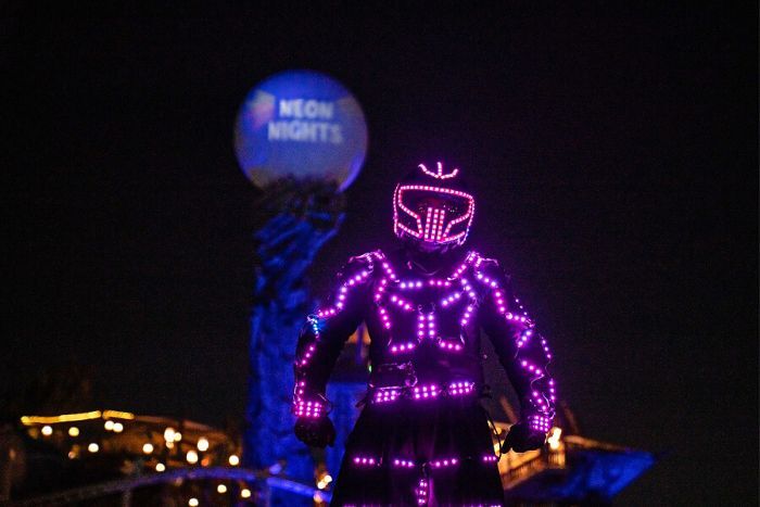 Neon nights yas waterworld
